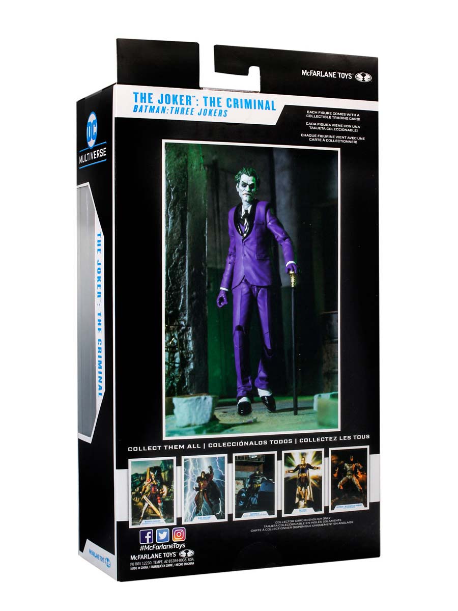 Фигурка DC Multiverse Batman Three Jokers The Joker The Criminal 18см