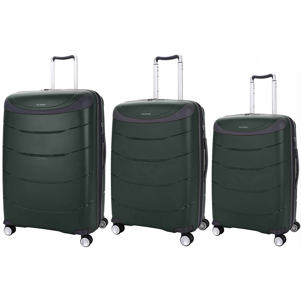 Комплект чемоданов Ricardo Mendocino (020*RAA, Зелёный)