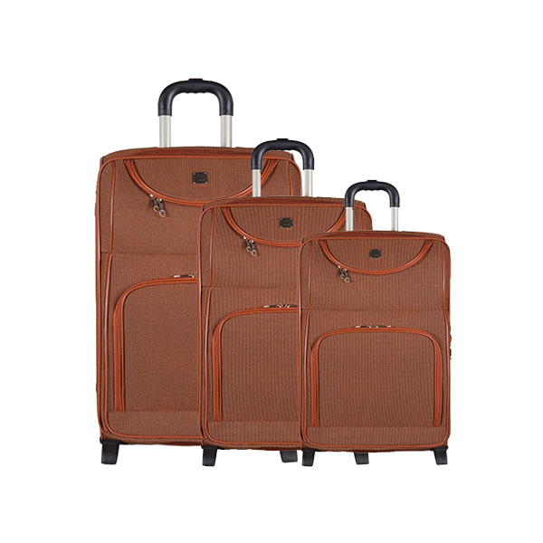 Комплект чемоданов 4 ROADS 02WGI-6 20-24-28 (02WGI-6 20-24-28, Оранжевый)
