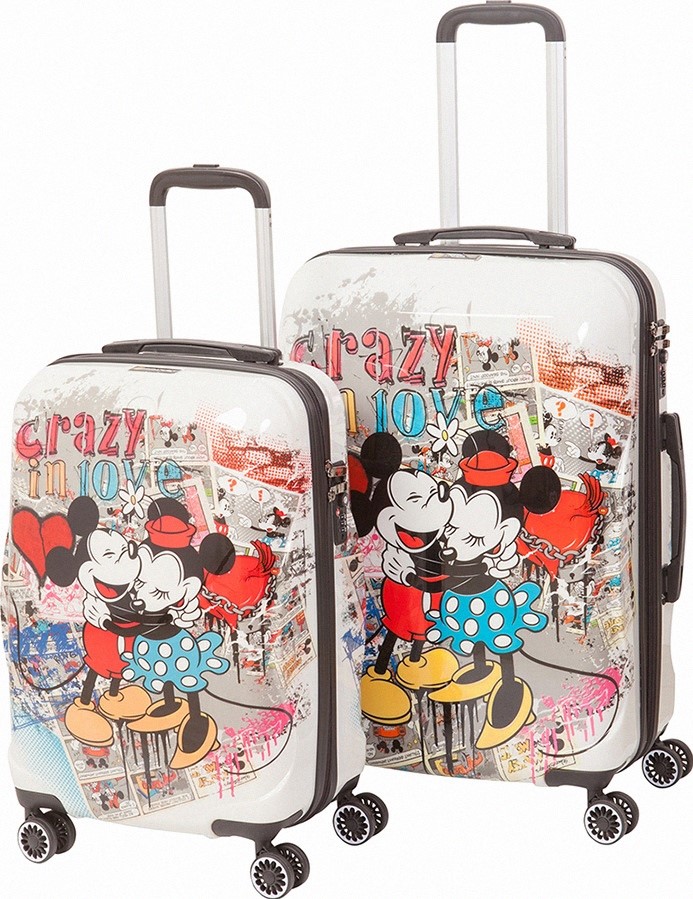 Детский чемодан Disney Sun Voyage Mickey Crazy in love 57 см