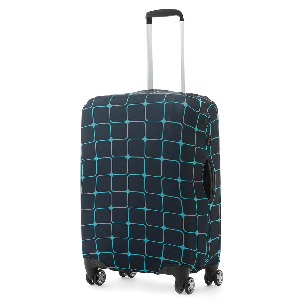 Чехол для чемодана Eberhart Blue Teal Tiles EBH582-M
