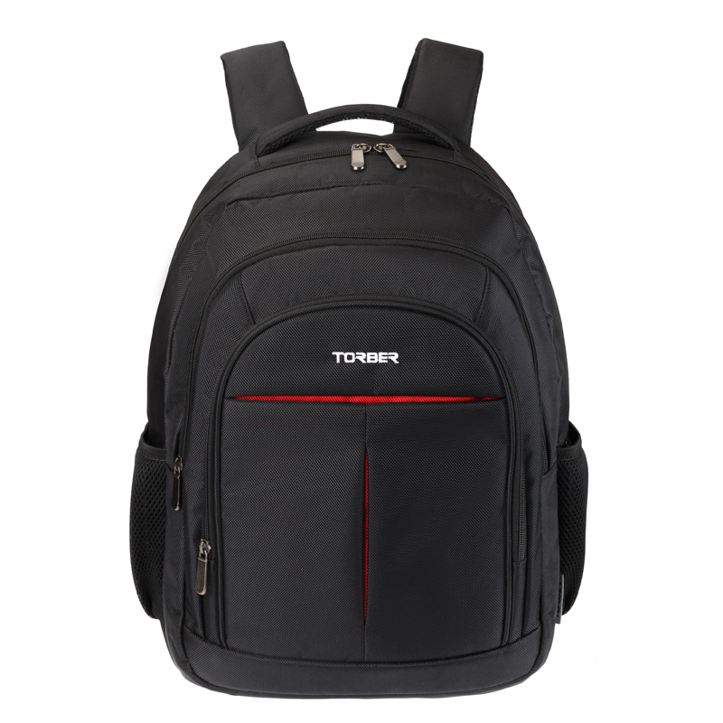 Рюкзак с отделением для ноутбука 15 дюймов Torber Forgrad чёрный